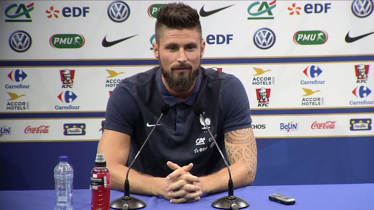 Foot - Bleus : Giroud «J'essaie de donner le max»