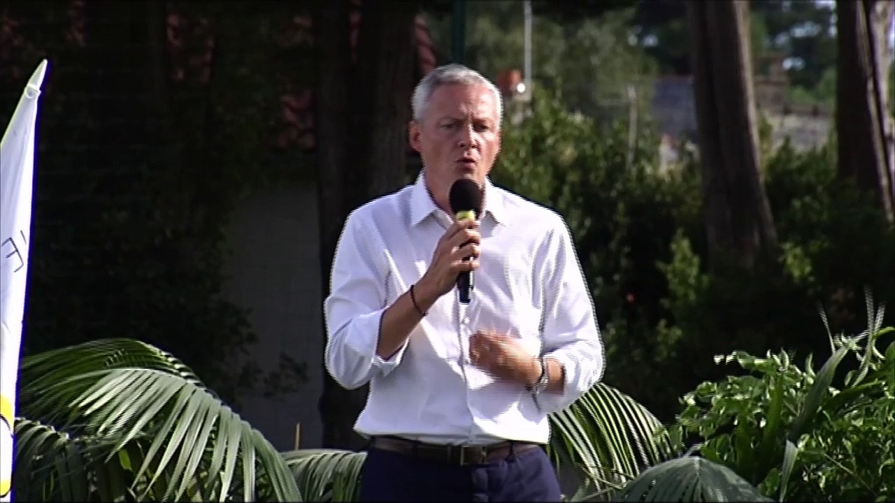 Bruno Le Maire : "C'est à nous de dire que nous mettrons fin au cumul des mandats"