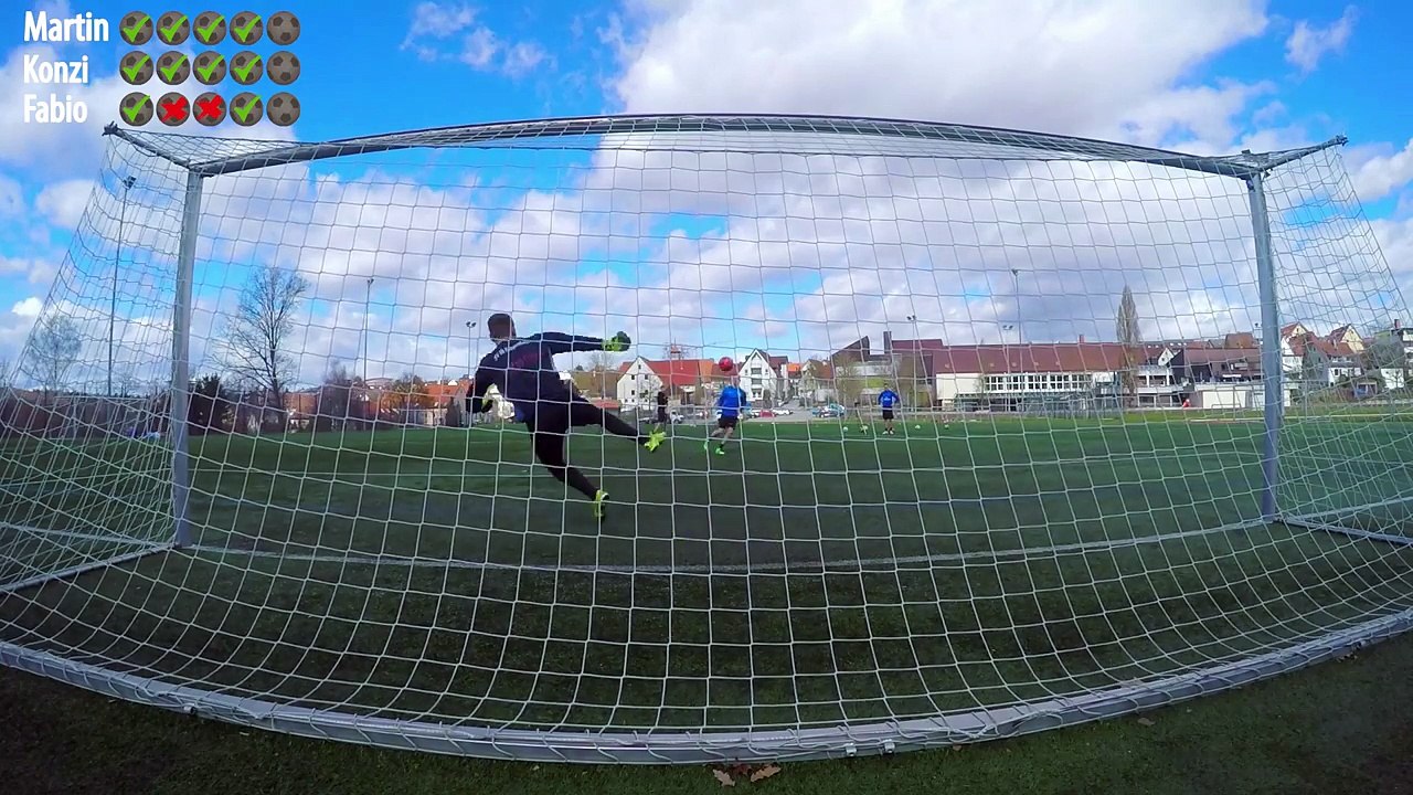PENALTY & LEWANDOWSKI FREE KICK - FOOTBALL CHALLENGE