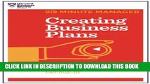 [New] Creating Business Plans (HBR 20-Minute Manager Series) Exclusive Full Ebook