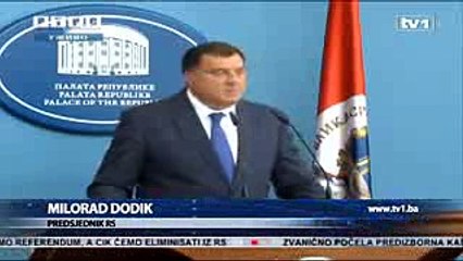 Dodik - Ipak referendum