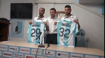 Présentation officielle de Najib Ammari à Virtus Entella