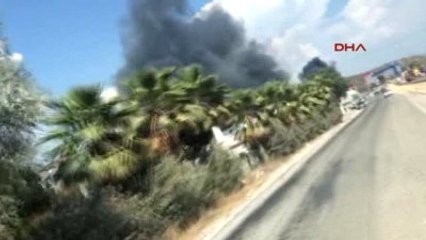 Muğla Balık Fabrikasında Korkutan Yangın