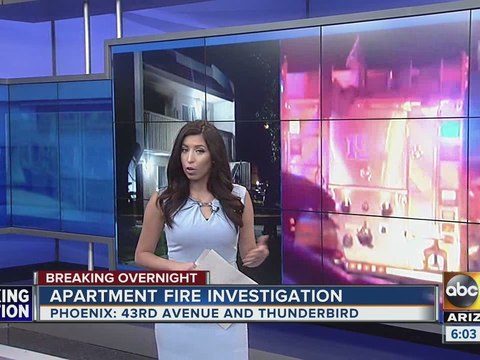 Several house fires battled overnight in Phoenix, no injuries reported