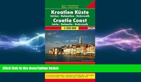 FREE DOWNLOAD  Croatian Coast: 1:200,000.  Istria - Dalmatia - Dubrovnik (English, Spanish,
