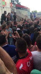 RCT-Brive : l'arrivée des joueurs à Mayol