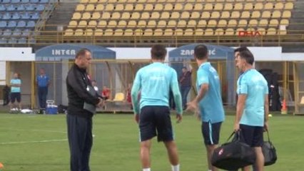 A Milli Futbol Takımı, Hırvatistan'daki İlk İdmanını Yaptı