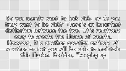 What Does It Mean To Be Truly Wealthy?