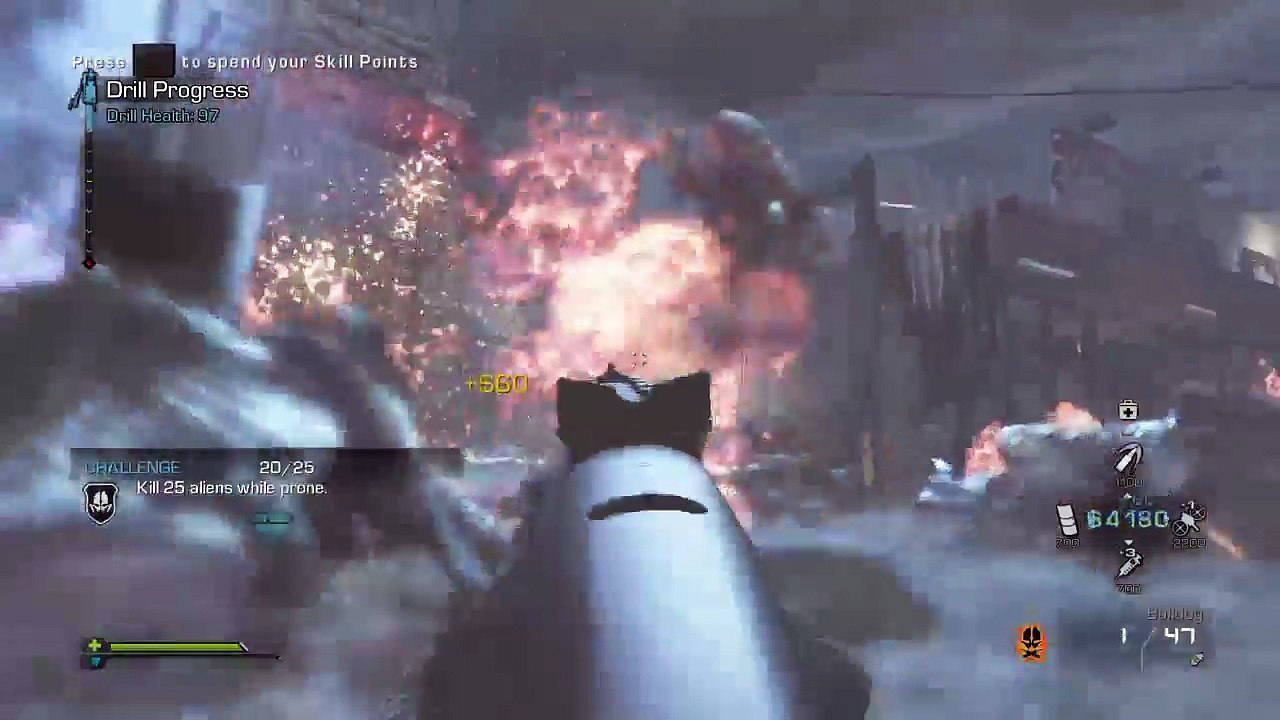Dottyahu38's Live PS4 Broadcast:COD ghost extinction gameplay (28)