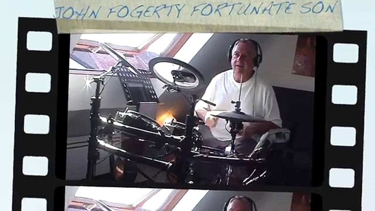 JOHN FOGERTY FORTUNATE SON DRUM COVER Lucky JLo