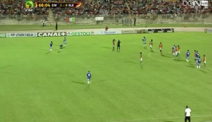 Kei Kamara Goal - Ivory Coast 1-1 Sierra Leone (03/09/2016)