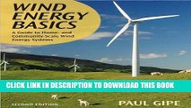 [PDF] P. Gipe s Wind Energy Basics, Second Edition(Wind Energy Basics, Second Edition: A Guide to