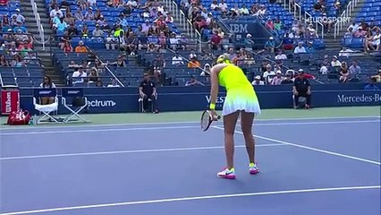 ABD Açık: Petra Kvitova - Elina Svitolina (Özet)