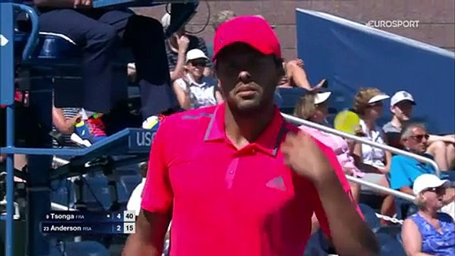 ABD Açık: Jo-Wilfried Tsonga - Kevin Anderson (Özet)