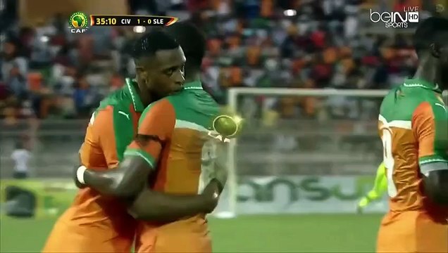 Jonathan Kodjia Fantastic Goal HD - Ivory Coast 1-0 Sierra Leone - 03-09-2016