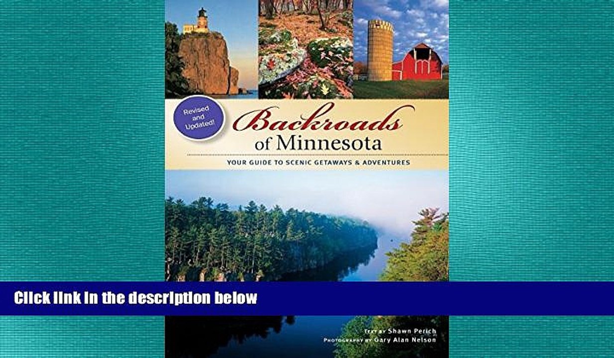 FREE DOWNLOAD  Backroads of Minnesota: Your Guide to Scenic Getaways   Adventures  FREE BOOOK