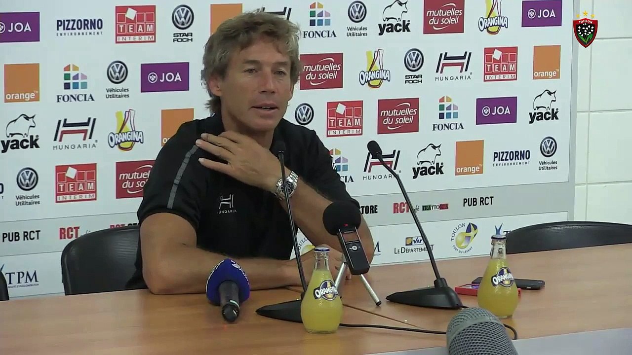 Après-match Toulon-Brive - TOP14 J3 - Diego Dominguez