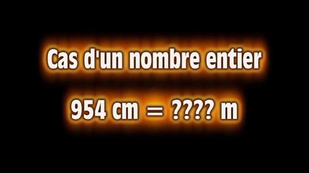 6ème Longueurs et mesures Conversion et unités de longueur