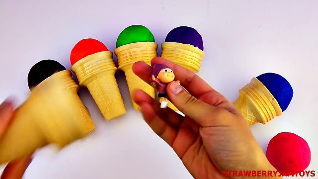 Shopkins Play Doh Disney Princess Angry Birds Ice Cream Phineas Surprise Eggs StrawberryJamToys