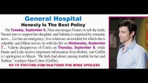 9-5-16 SOD GH SPOILERS Lulu Dante Robert Maxie Dillon Liz Franco General Hospital Promo Preview