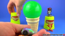 Ice Cream Play Doh Surprise Ball Cups Minions Masha i Medved Finding Dory