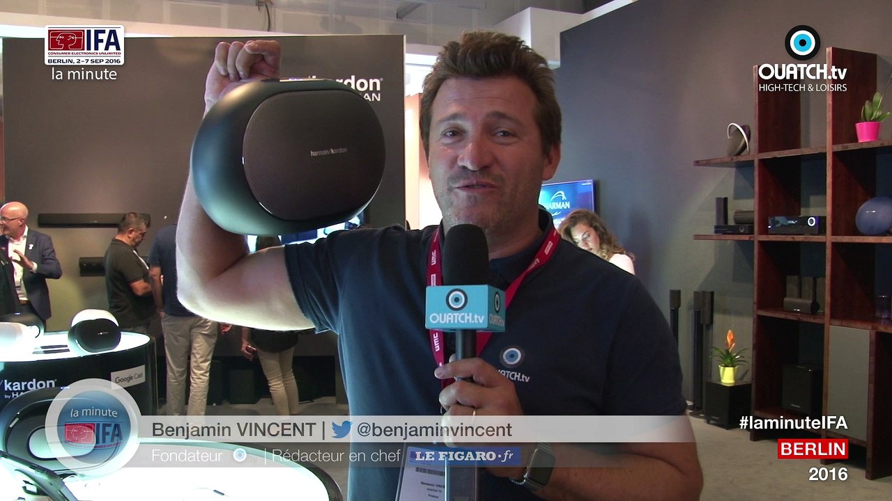 la minute IFA S04E04 : Harman-Kardon Omni 50+, l'enceinte multiroom outdoor