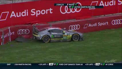 WEC 6h Mexico 2016 Thiim Crashes