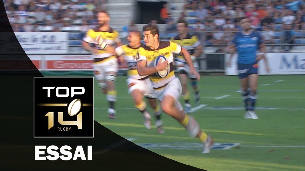 TOP 14 ‐ Essai Steeve BARRY (SR) – Castres-La Rochelle – J3 – Saison 2016/2017