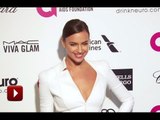 Irina Shayk Shows CLEAVAGE At Elton John AIDS Foundation Oscar Party 2015