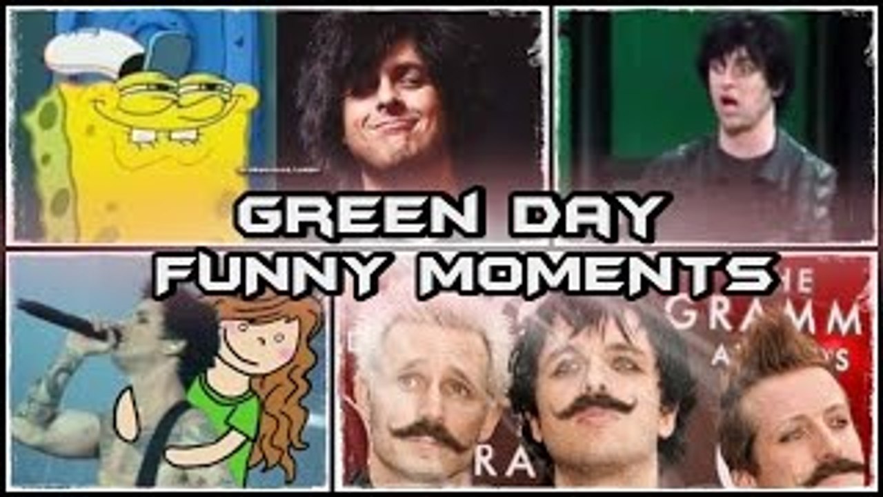 GREEN DAY FUNNY MOMENTS!