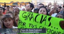 LLEGADA DE LOS RESTOS DE JUAN GABRIEL A LA FRONTERA DE ( EE..UU.) CON CIUDAD JUAREZ ( Mexico ) 03/09/2016