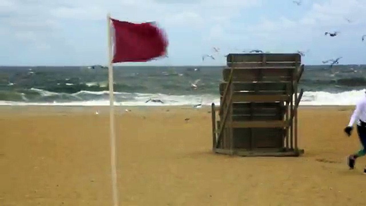 N.J. waits for the arrival of Tropical Storm Hermine - YouTube