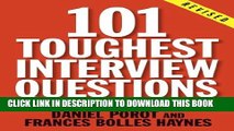 [PDF] 101 Toughest Interview Questions: And Answers That Win the Job! (101 Toughest Interview