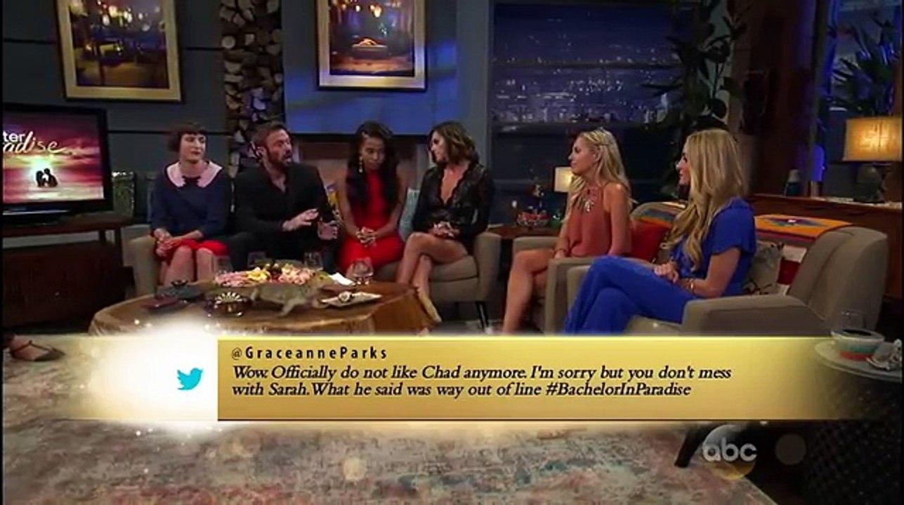 After Paradise 2016 Chad Apologizes to Sarah Herron in Person