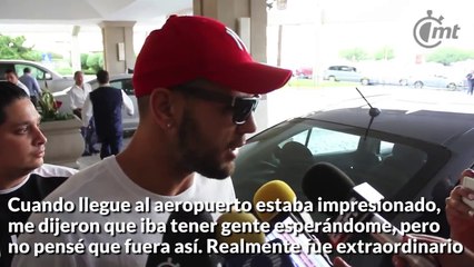 Delort elogió a la afición de Tigres