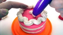 Play Doh For kids Strawberry Ice Cream Birthday Cake Playdoh Toys