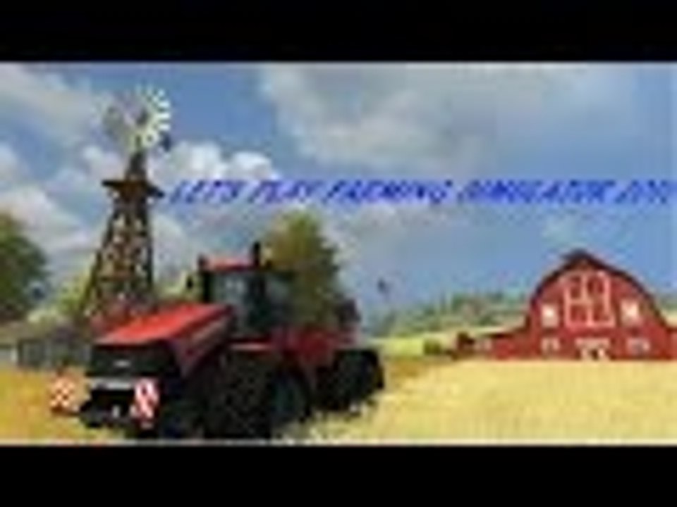 Let's Play farming simulator 2015 TUTORAIL # 2 HOW TO SOW A FIELD