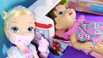 DQ Dairy Queen Ice Cream Maker Food Poisoning PART 2 Ambulance Doctor Disney Princess Cinderella