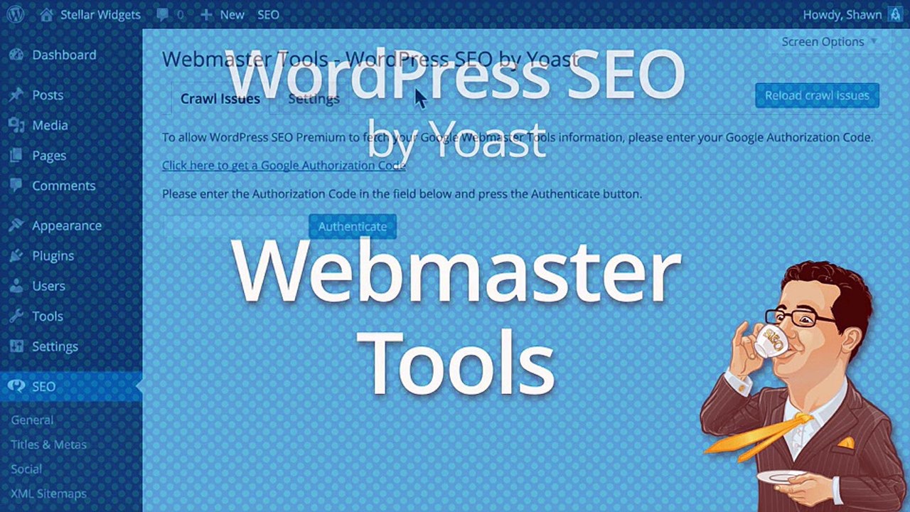 Seo by yoast Webmaster tools