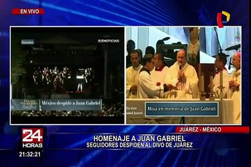 Juan Gabriel: cenizas de cantante llegan a Ciudad Juárez