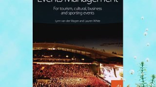 [PDF] Events Management (4th Edition) Popular Colection