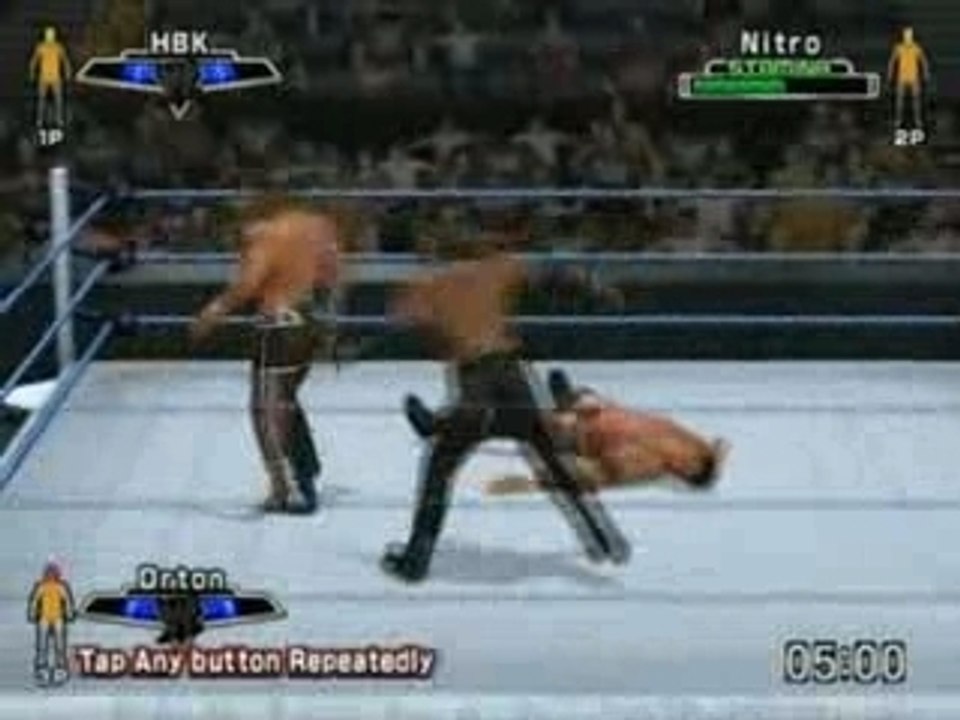 HBK vs Nitro vs Orton