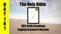 DAY 161 - Bible Reading Plan in 365 days. Job 35-37