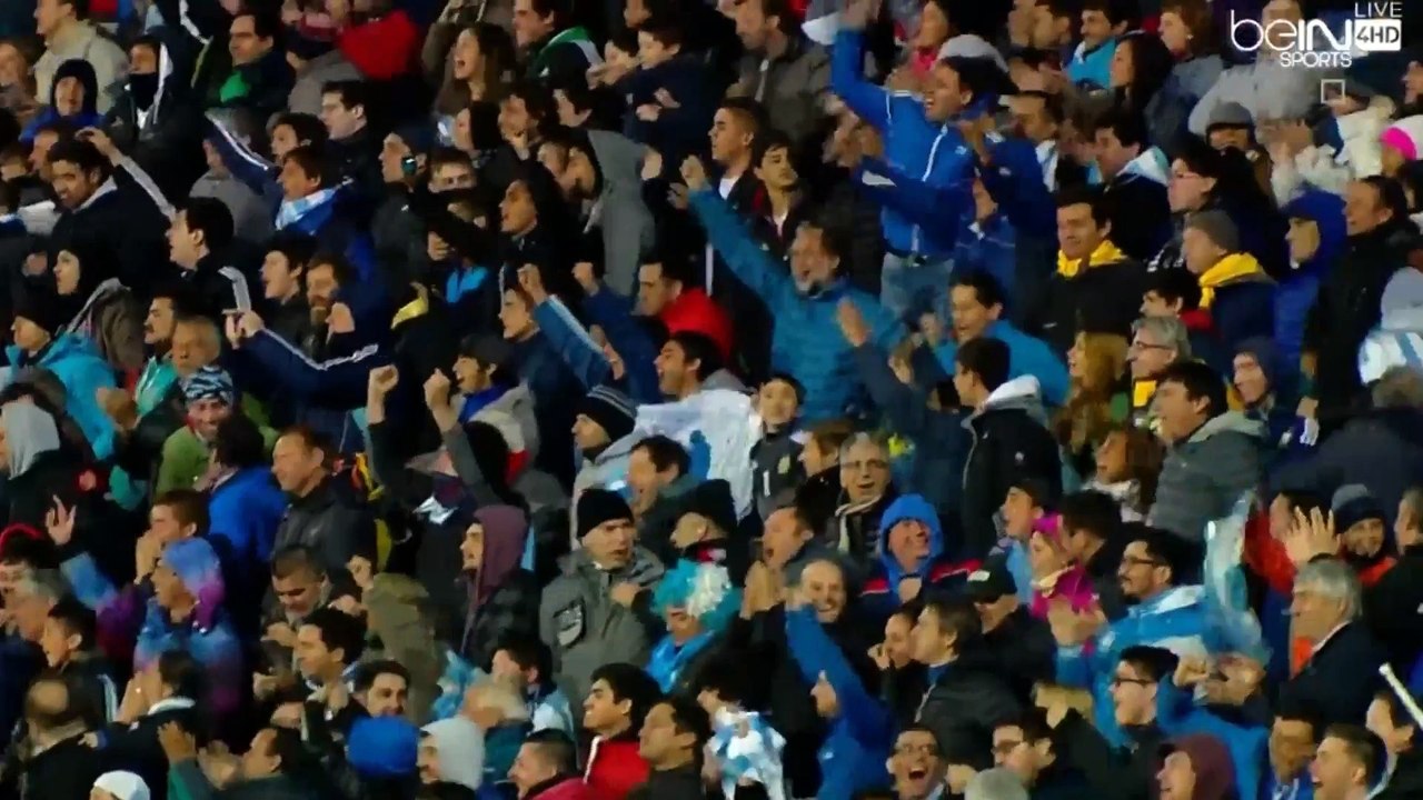 هدف ليونيل ميسي في اوروجواي ( تصفيات كاس العالم 2018 ) HD