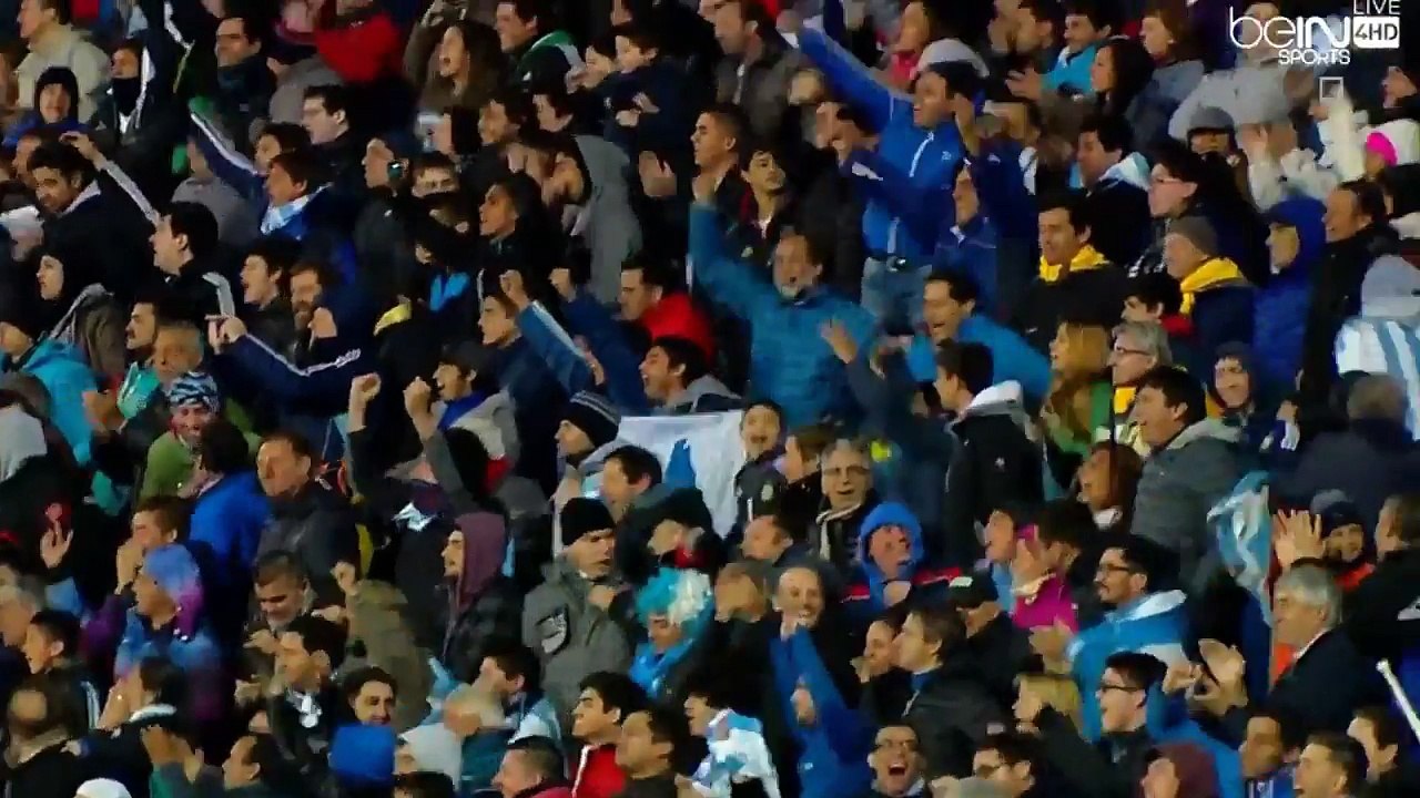 اهداف مباراة الارجنتين واوروجواي 1-0 شاشة كاملة ( تصفيات كاس العالم 2018 ) HD