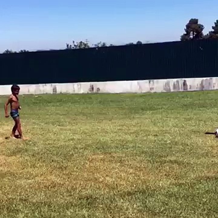 Cristiano Ronaldo JR - bicycle kick goal -