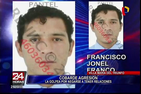 Sujeto desfiguró a su expareja por negarse a tener relaciones sexuales