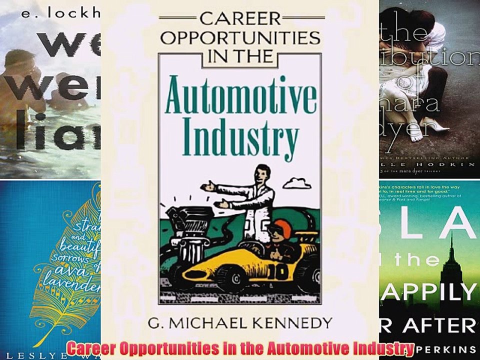 [PDF] Career Opportunities in the Automotive Industry Popular Online