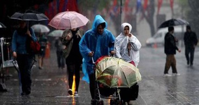 Meteoroloji'den Sağanak ve Gök Gürültülü Sağanak Yağış Uyarısı