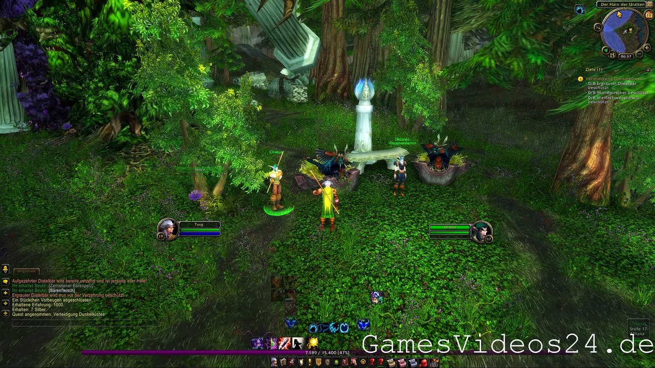World of Warcraft Quest: Verteidigung Dunkelküstes